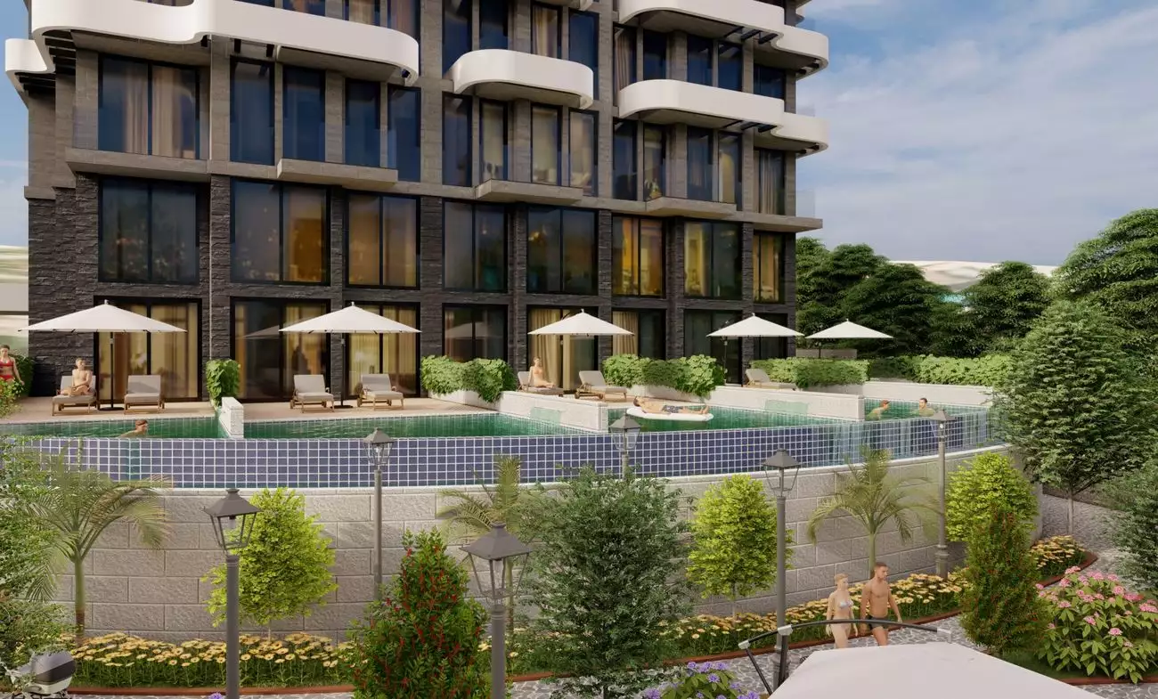Квартира 55м² в Турции, Каргыджак. Стоимостью 140000€ аренда фото-19