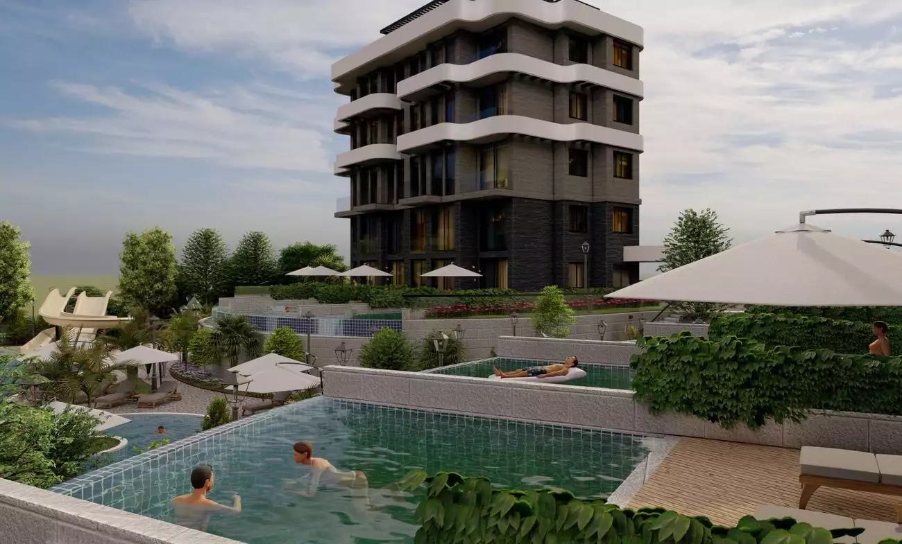 Квартира 55м² в Турции, Каргыджак. Стоимостью 140000€ аренда фото-43