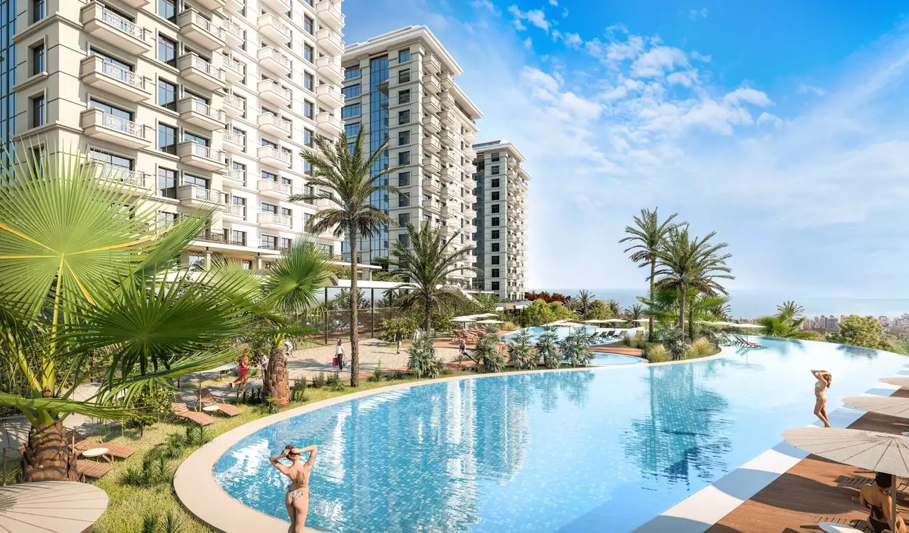 Квартира 51м² в Турции, Махмутлар. Стоимостью 66000€ аренда фото-4