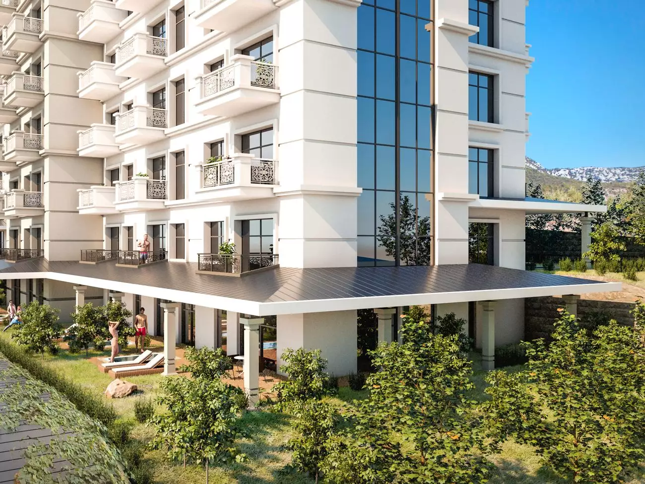 Квартира 51м² в Турции, Махмутлар. Стоимостью 66000€ аренда фото-6