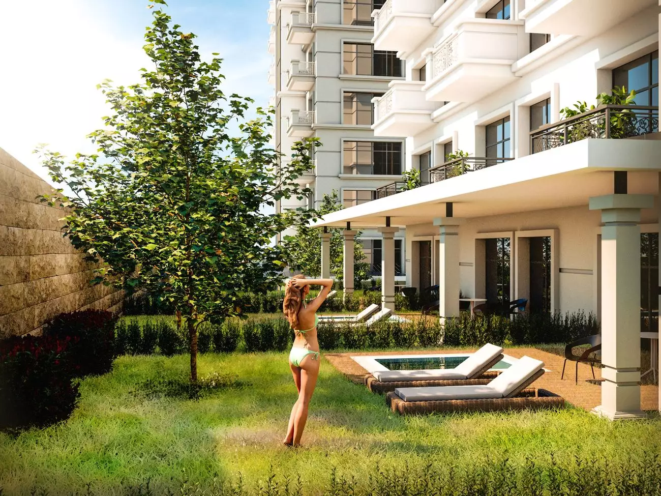 Квартира 51м² в Турции, Махмутлар. Стоимостью 66000€ аренда фото-14