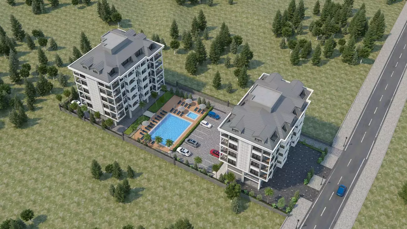 Квартира 50м² в Турции, Каргыджак. Стоимостью 175000€ аренда фото-9