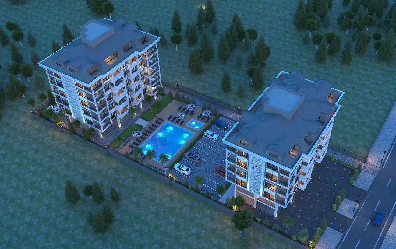 Квартира 50м² в Турции, Каргыджак. Стоимостью 175000€ аренда фото-10
