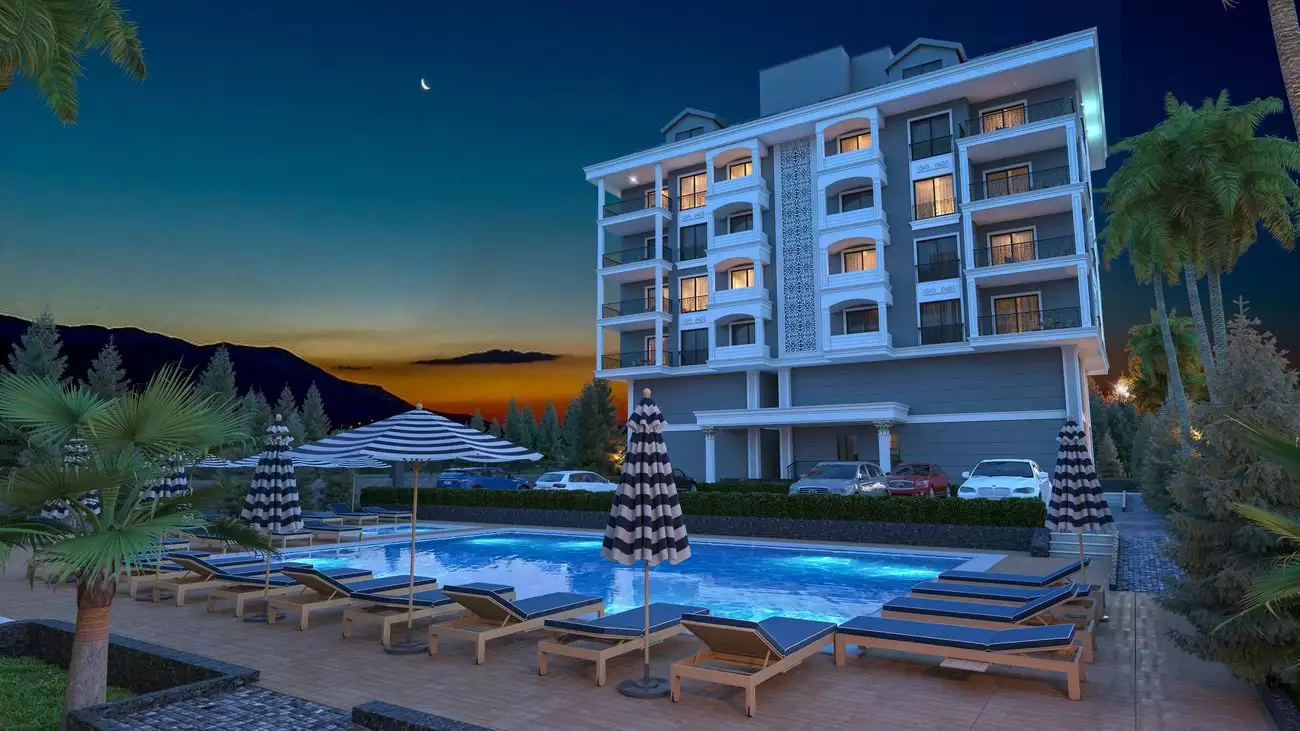 Квартира 50м² в Турции, Каргыджак. Стоимостью 175000€ аренда фото-12