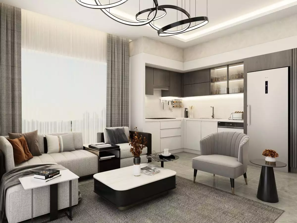 Квартира 50м² в Турции, Каргыджак. Стоимостью 175000€ аренда фото-15