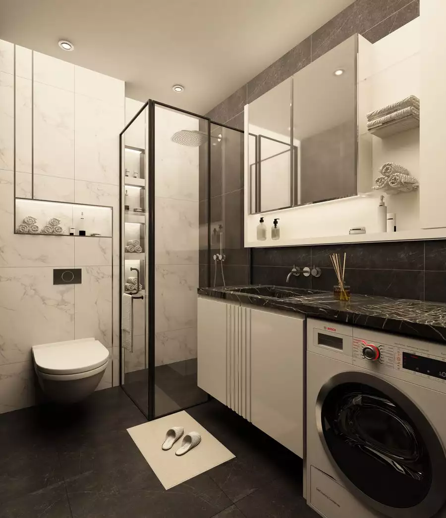 Квартира 50м² в Турции, Каргыджак. Стоимостью 175000€ аренда фото-24