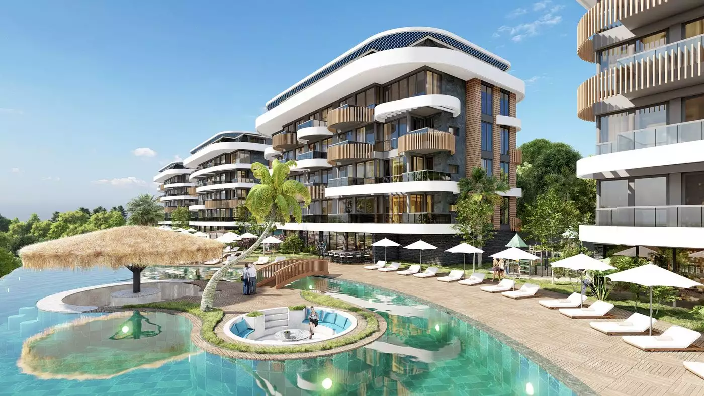 Квартира 45м² в Турции, Кестель. Стоимостью 240000€ аренда фото-4