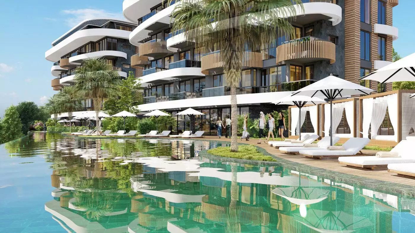 Квартира 45м² в Турции, Кестель. Стоимостью 240000€ аренда фото-5