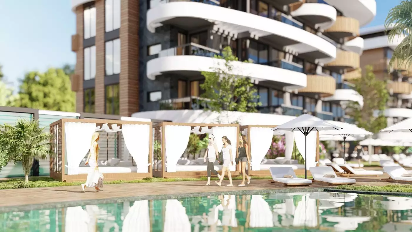 Квартира 45м² в Турции, Кестель. Стоимостью 240000€ аренда фото-7