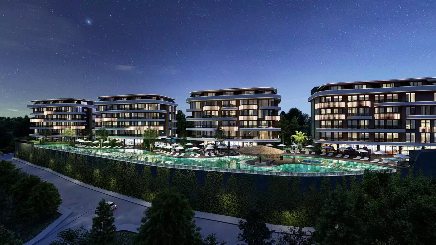Квартира 45м² в Турции, Кестель. Стоимостью 240000€ аренда фото-47