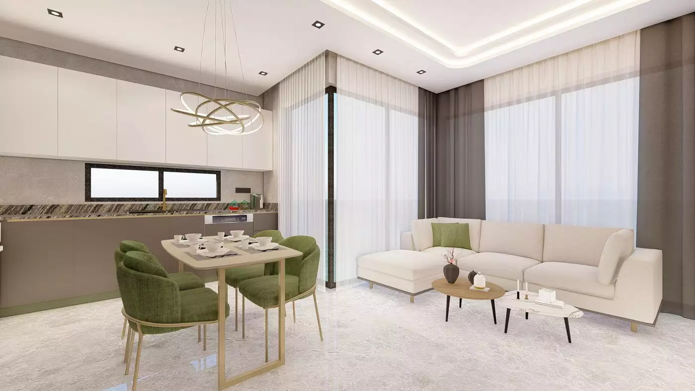 Квартира 45м² в Турции, Кестель. Стоимостью 240000€ аренда фото-49