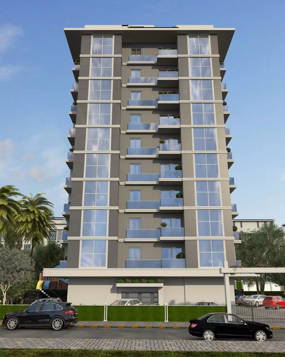Квартира 51м² в Турции, Махмутлар. Стоимостью 145000€ аренда фото-8