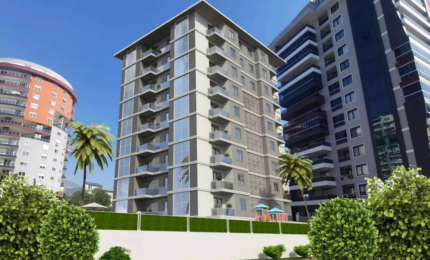 Квартира 51м² в Турции, Махмутлар. Стоимостью 145000€ аренда фото-12