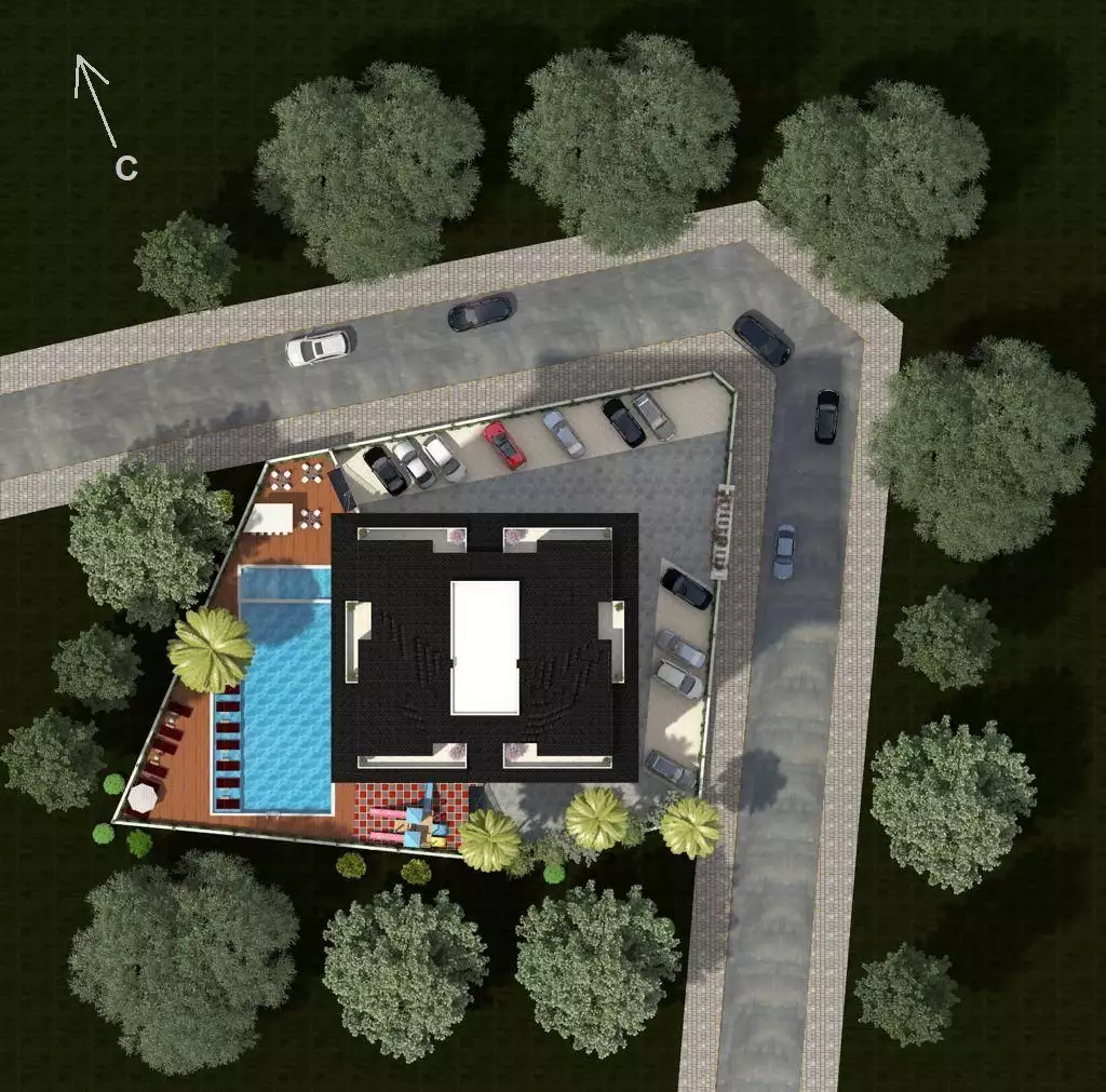 Квартира 51м² в Турции, Махмутлар. Стоимостью 145000€ аренда фото-14