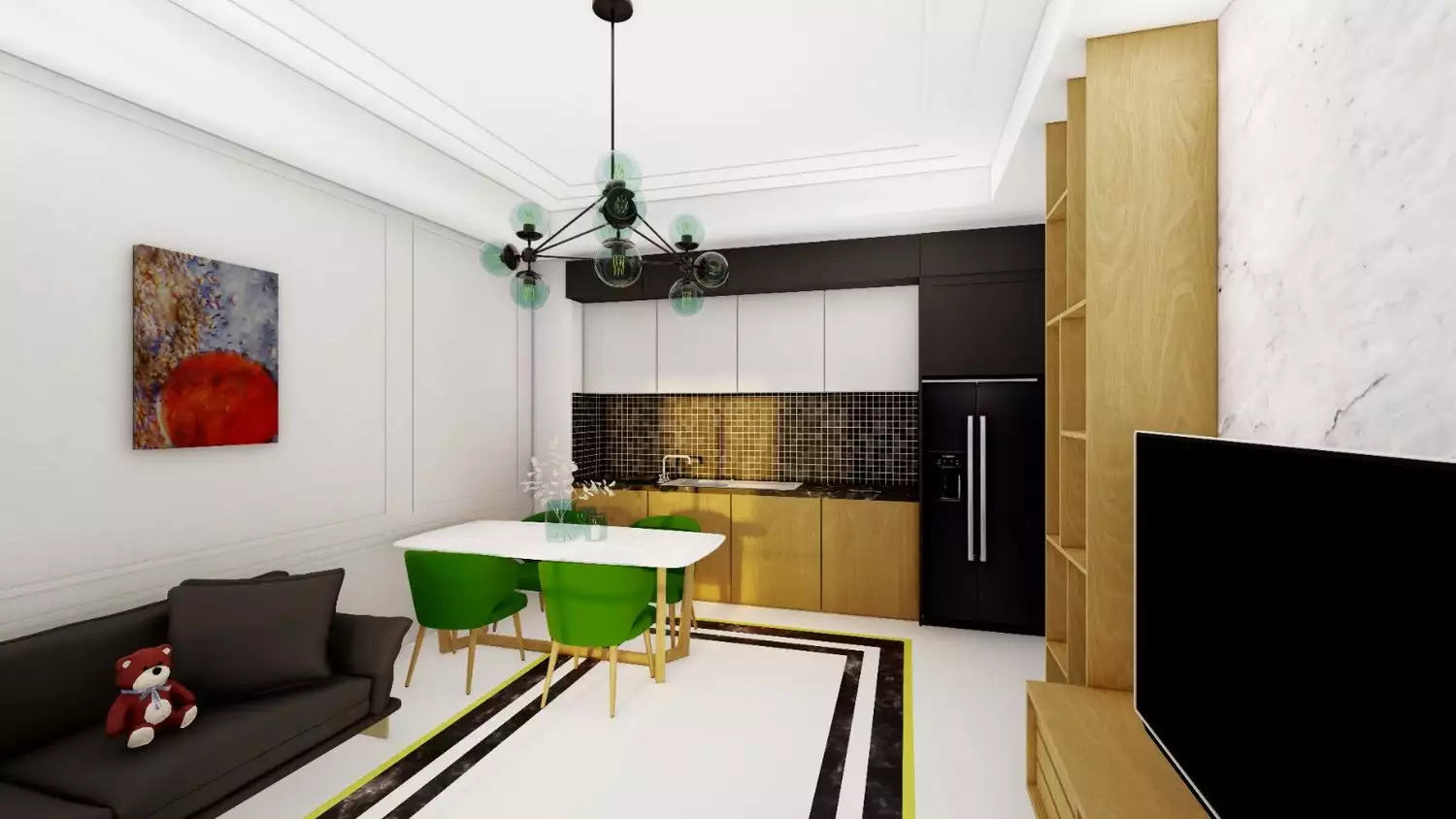 Квартира 51м² в Турции, Махмутлар. Стоимостью 145000€ аренда фото-22