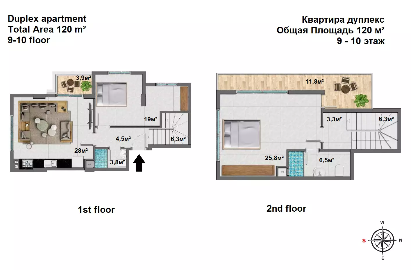 Квартира 51м² в Турции, Махмутлар. Стоимостью 145000€ аренда фото-47