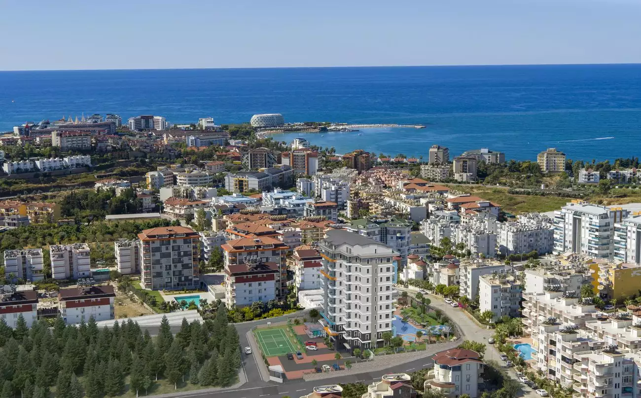 Квартира 46м² в Турции, Авсаллар. Стоимостью 90000€ аренда фото-9