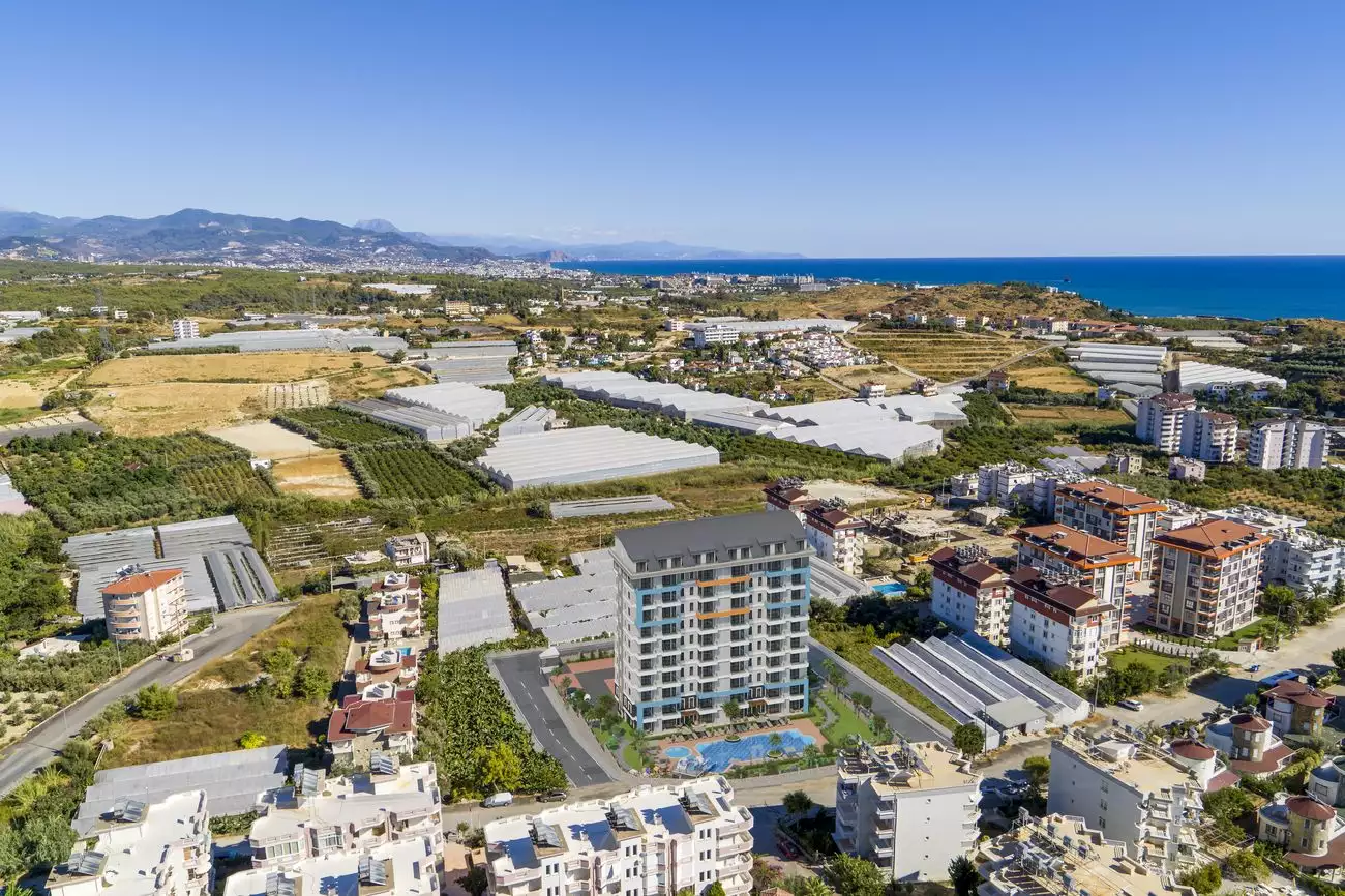 Квартира 46м² в Турции, Авсаллар. Стоимостью 90000€ аренда фото-11
