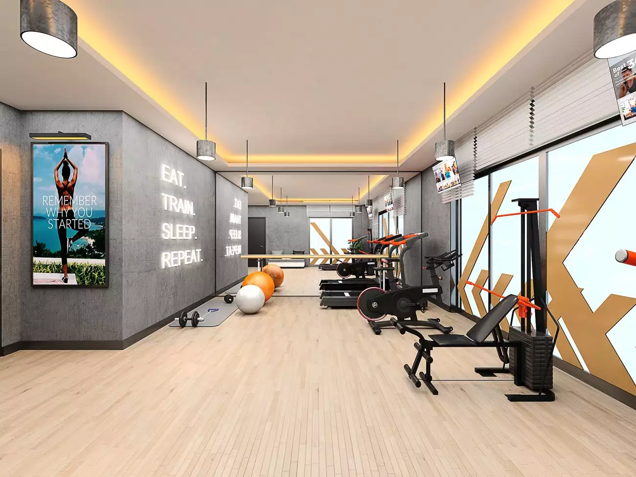 Квартира 46м² в Турции, Авсаллар. Стоимостью 90000€ аренда фото-15