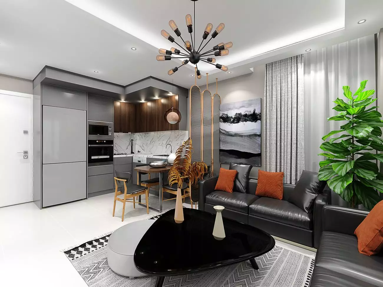 Квартира 46м² в Турции, Авсаллар. Стоимостью 90000€ аренда фото-25