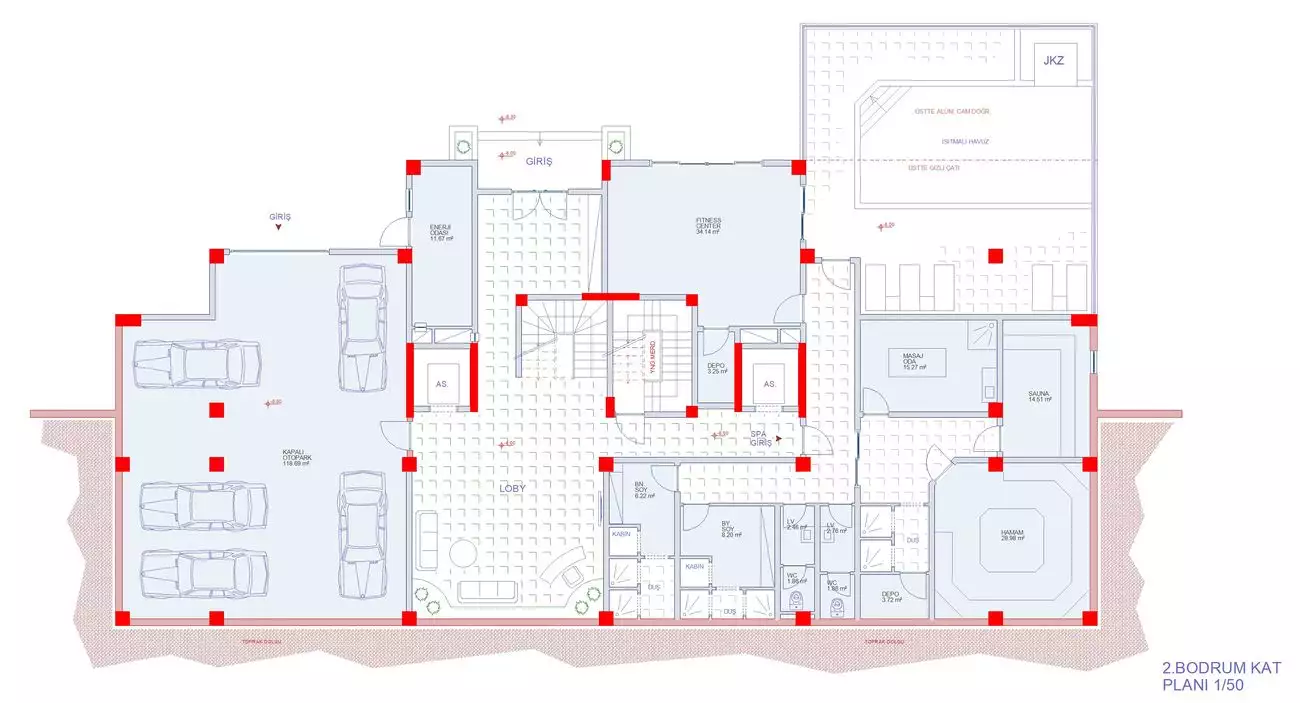 Квартира 46м² в Турции, Авсаллар. Стоимостью 90000€ аренда фото-46