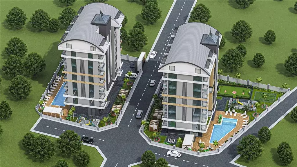Квартира 44м² в Турции, Авсаллар. Стоимостью 65000€ аренда фото-31