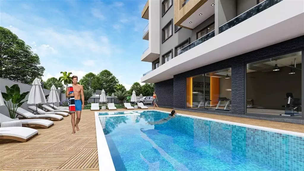 Квартира 44м² в Турции, Авсаллар. Стоимостью 65000€ аренда фото-35