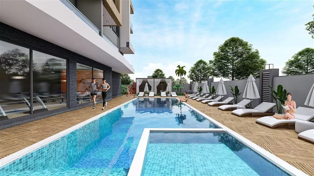 Квартира 44м² в Турции, Авсаллар. Стоимостью 65000€ аренда фото-36