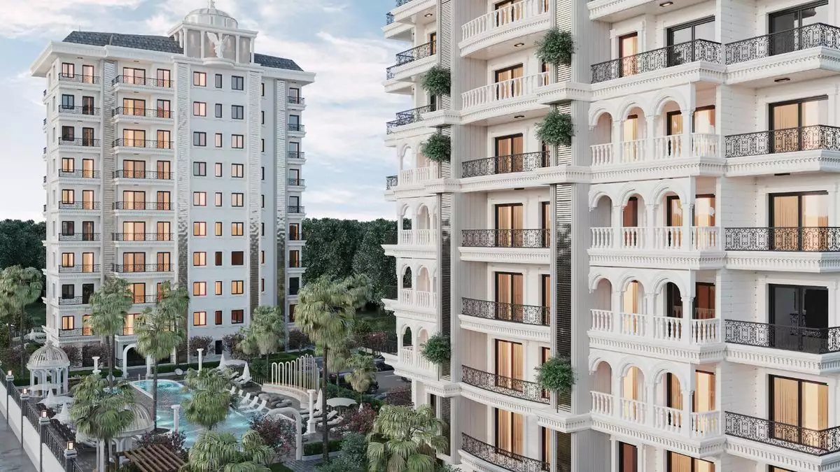 Квартира 53м² в Турции, Авсаллар. Стоимостью 100000€ аренда фото-1