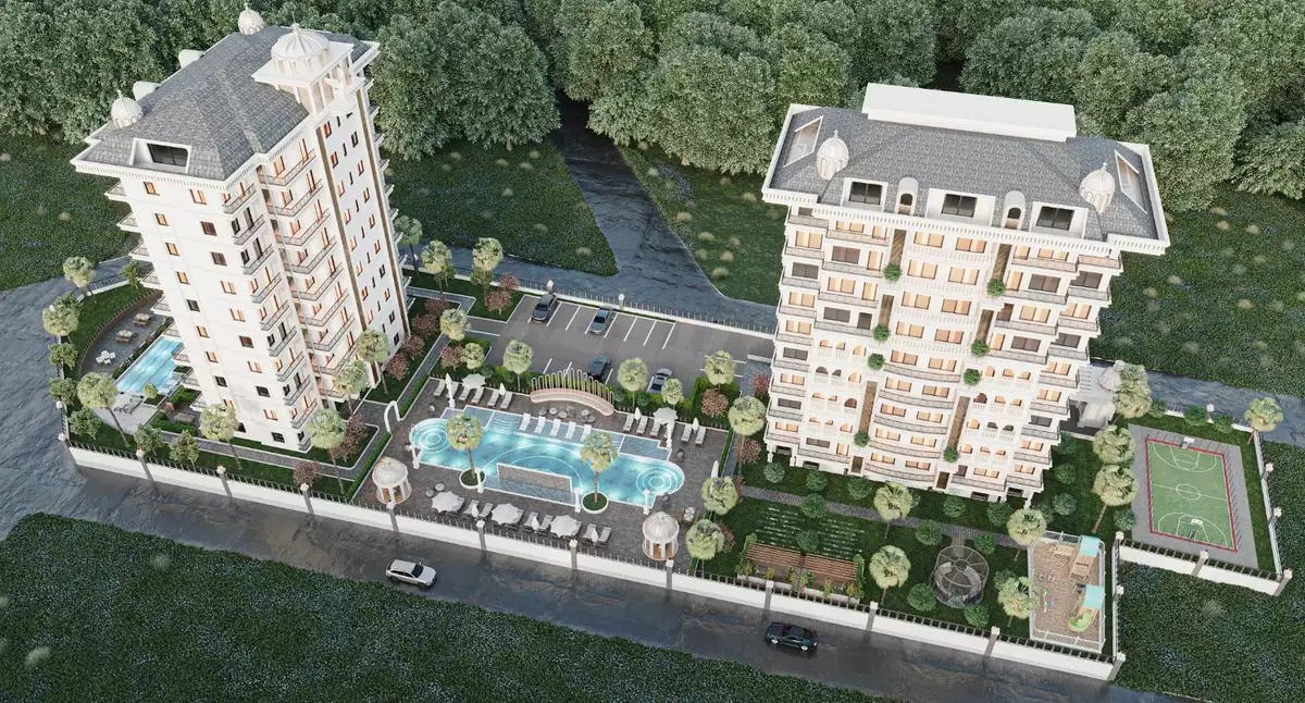 Квартира 53м² в Турции, Авсаллар. Стоимостью 100000€ аренда фото-3