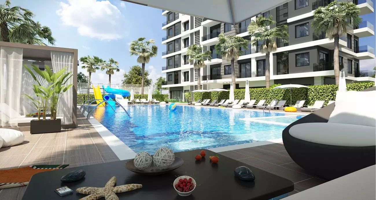 Квартира 86м² в Турции, Махмутлар. Стоимостью 286000€ аренда фото-4