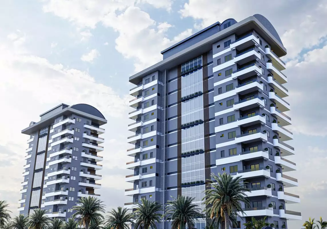 Квартира 55м² в Турции, Махмутлар. Стоимостью 155000€ аренда фото-2