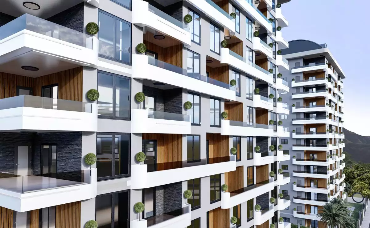 Квартира 55м² в Турции, Махмутлар. Стоимостью 155000€ аренда фото-3