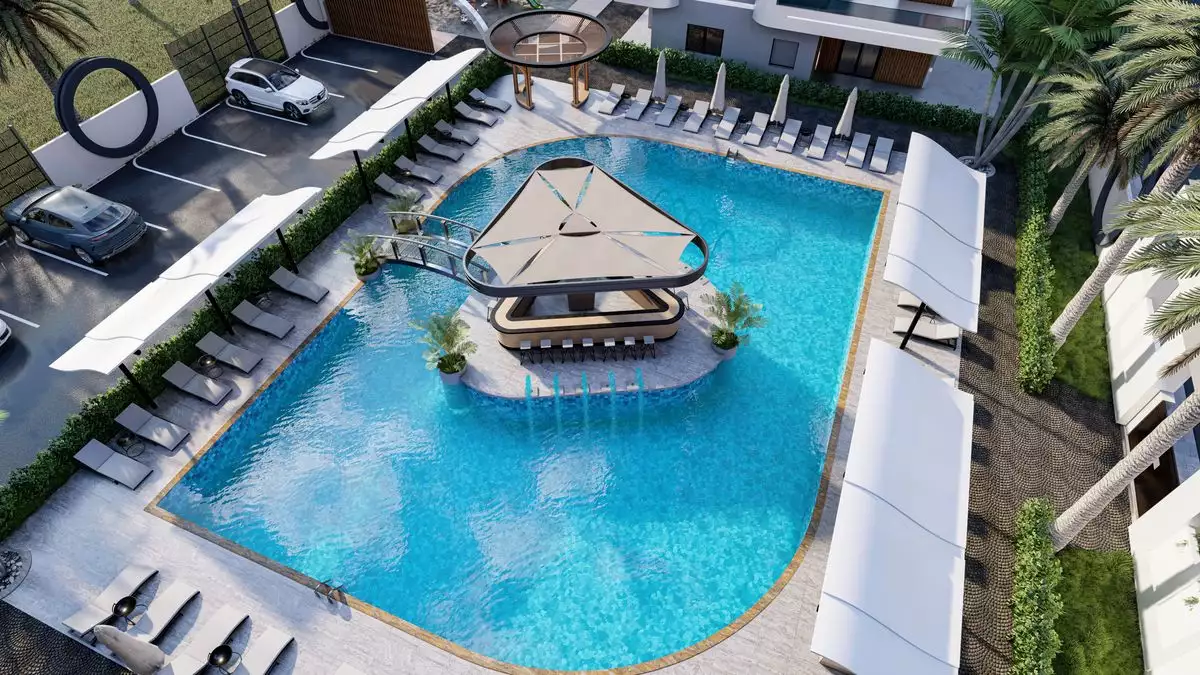 Квартира 55м² в Турции, Махмутлар. Стоимостью 155000€ аренда фото-4