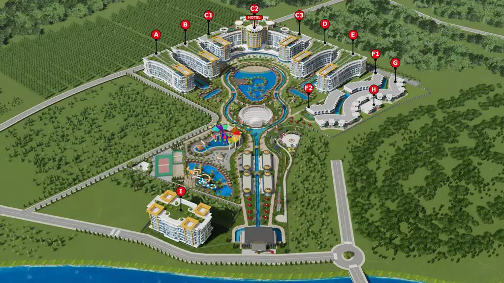 Квартира 72м² в Турции, Тюрклер. Стоимостью 160000€ аренда фото-11