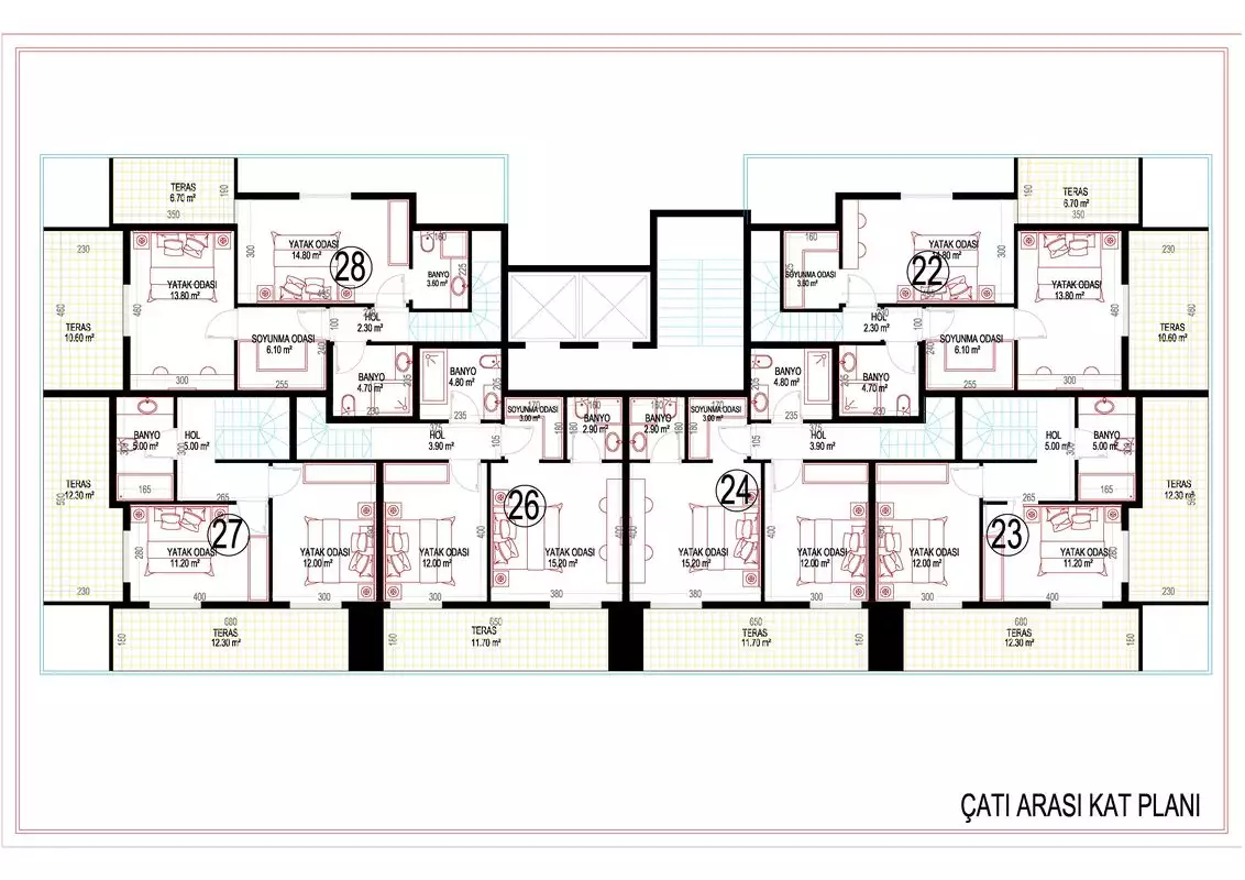 Квартира 64м² в Турции, Махмутлар. Стоимостью 240000€ аренда фото-12