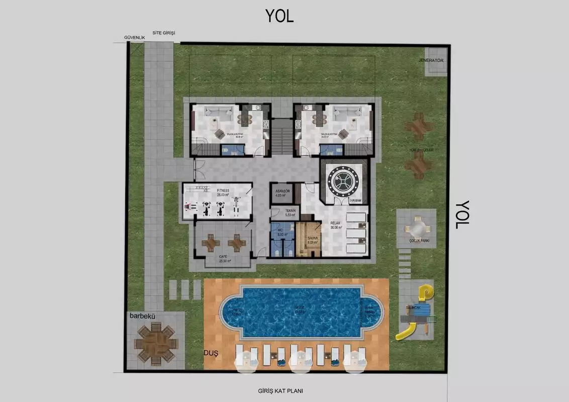 Квартира 48м² в Турции, Алания. Стоимостью 200000€ аренда фото-24