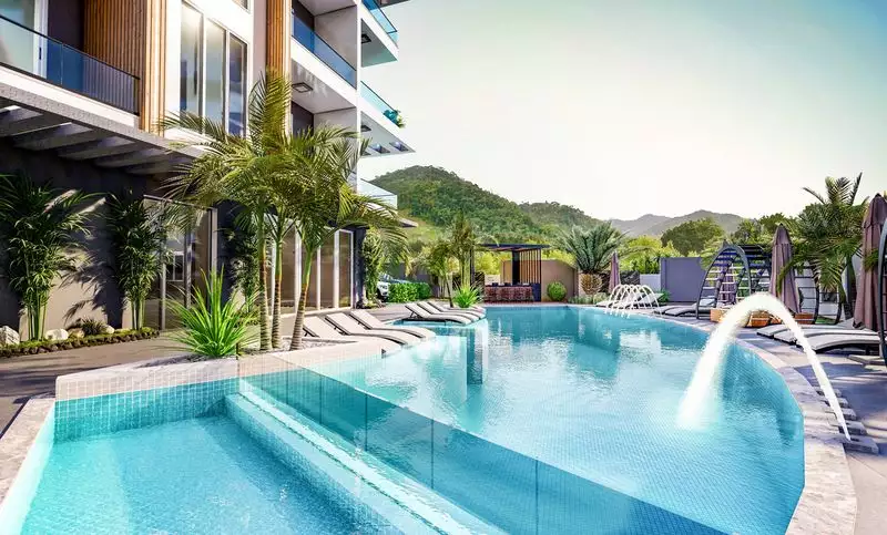 Квартира 49м² в Турции, Махмутлар. Стоимостью 77000€ аренда фото-3