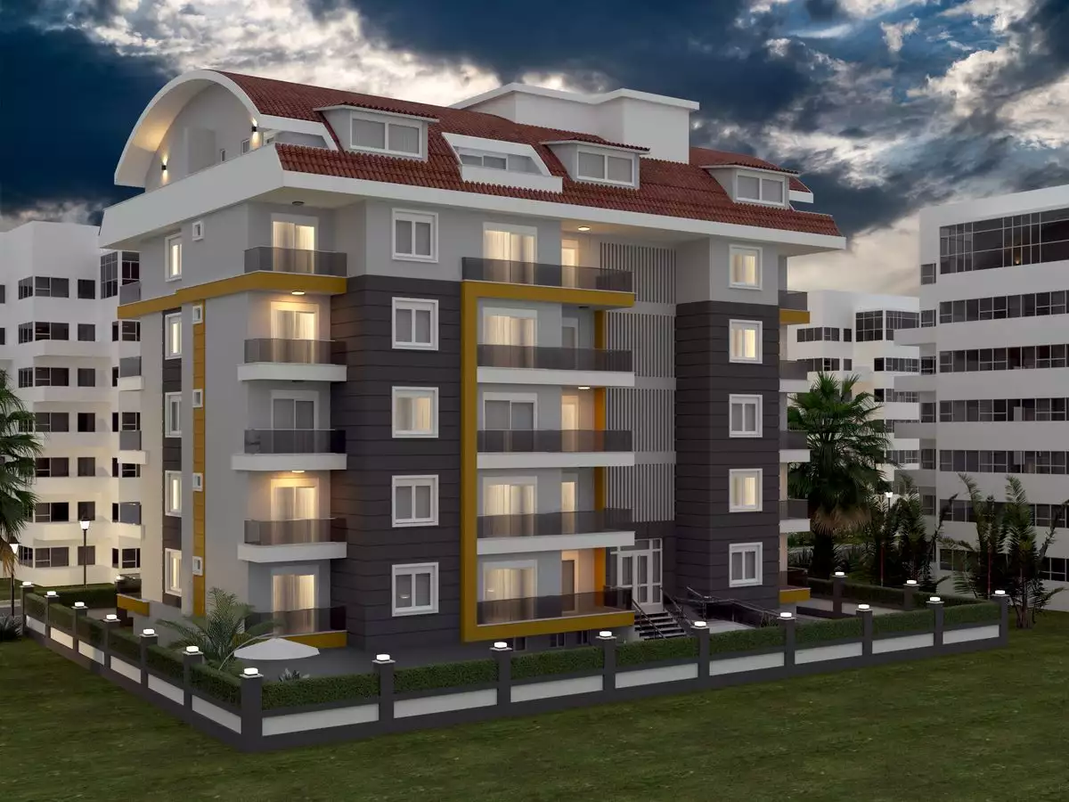 Квартира 53м² в Турции, Махмутлар. Стоимостью 85000€ аренда фото-1