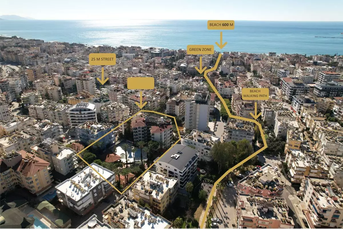 Квартира 60м² в Турции, Алания. Стоимостью 203000€ аренда фото-3