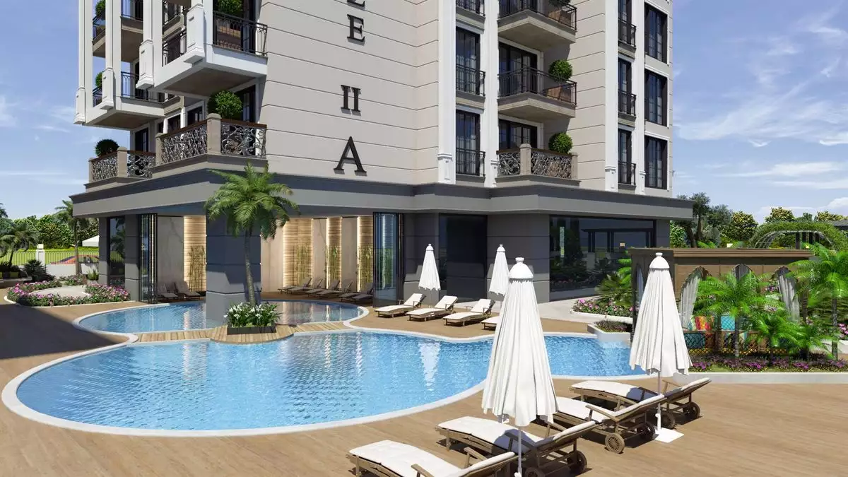 Квартира 60м² в Турции, Алания. Стоимостью 203000€ аренда фото-5