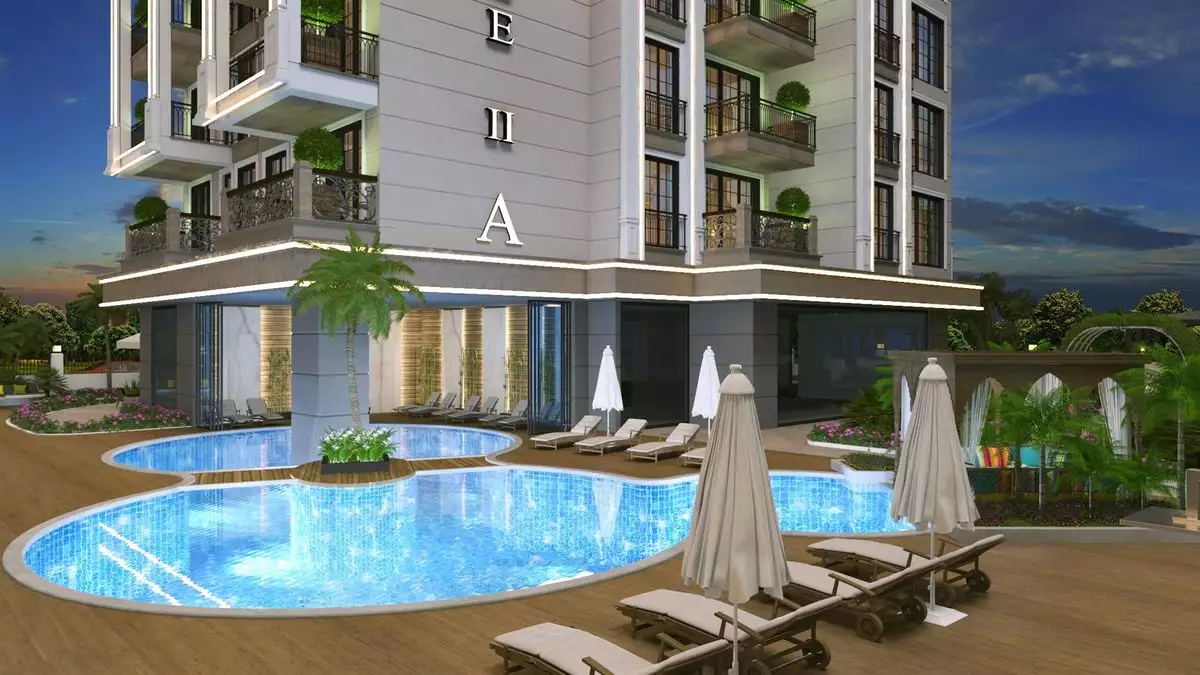 Квартира 60м² в Турции, Алания. Стоимостью 203000€ аренда фото-7