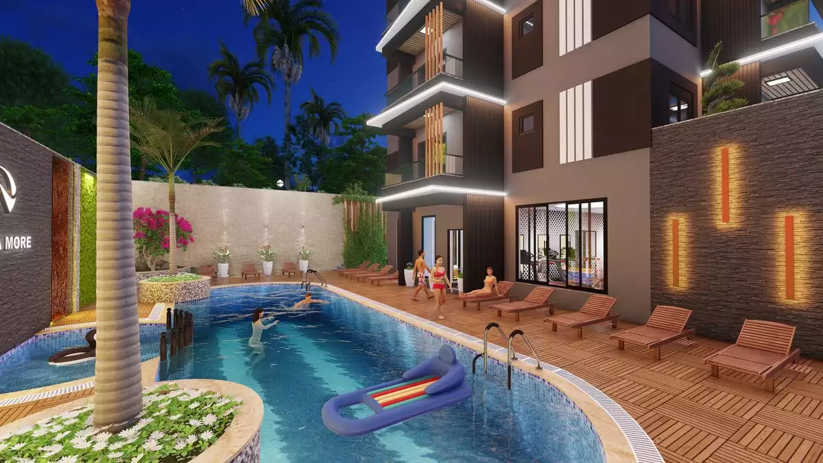 Квартира 105м² в Турции, Авсаллар. Стоимостью 140000€ аренда фото-2