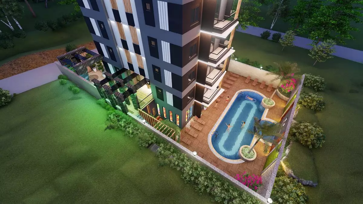 Квартира 105м² в Турции, Авсаллар. Стоимостью 140000€ аренда фото-3