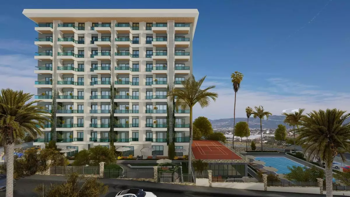 Квартира 48м² в Турции, Махмутлар. Стоимостью 124000€ аренда фото-1