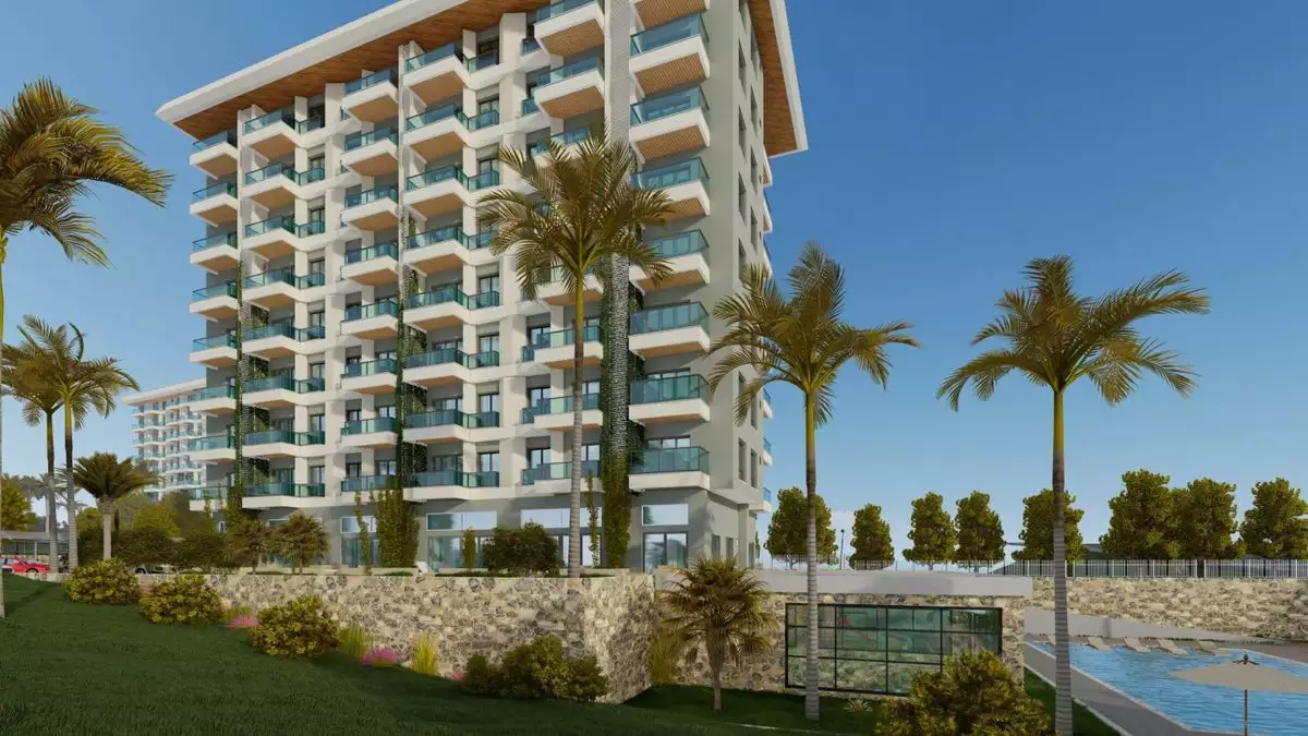 Квартира 48м² в Турции, Махмутлар. Стоимостью 124000€ аренда фото-4