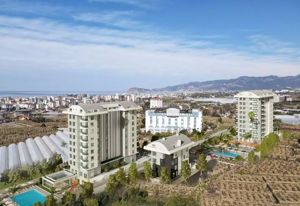 Квартира 48м² в Турции, Махмутлар. Стоимостью 124000€ аренда фото-8