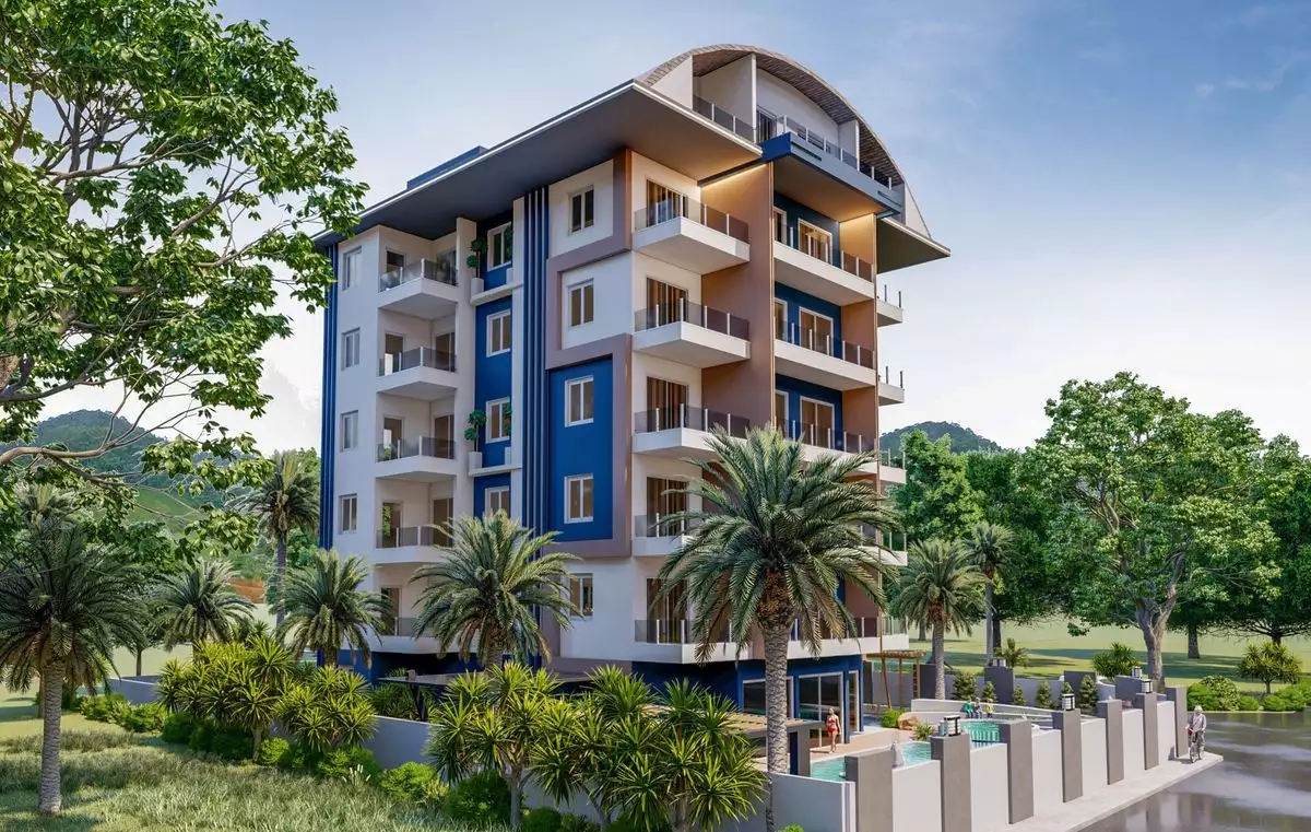 Квартира 42м² в Турции, Авсаллар. Стоимостью 69000€ аренда фото-1
