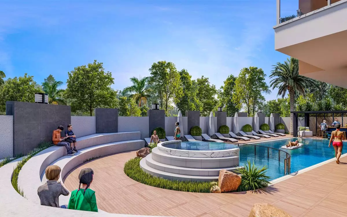 Квартира 42м² в Турции, Авсаллар. Стоимостью 69000€ аренда фото-2