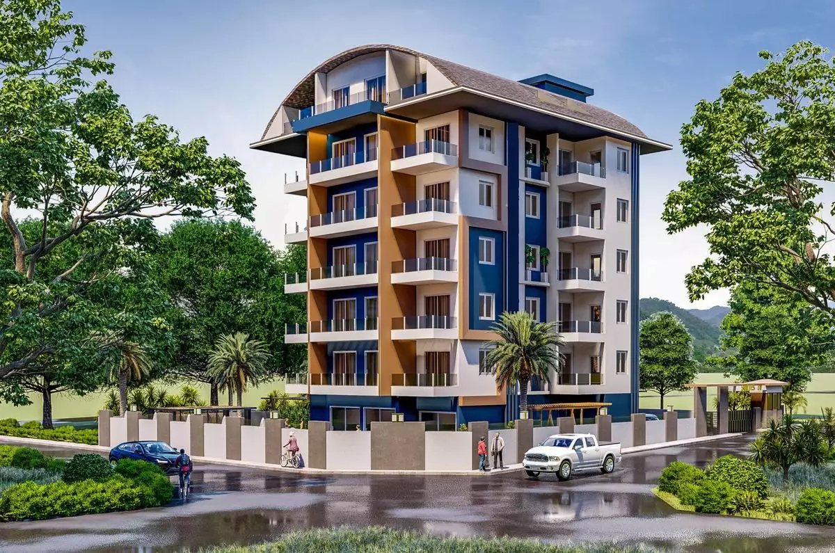 Квартира 42м² в Турции, Авсаллар. Стоимостью 69000€ аренда фото-4